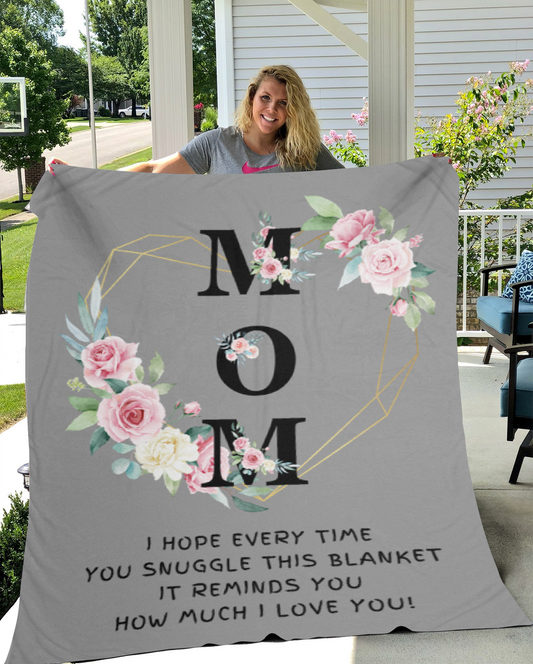 Gift For Mom Blanket I My Life, My Love Always