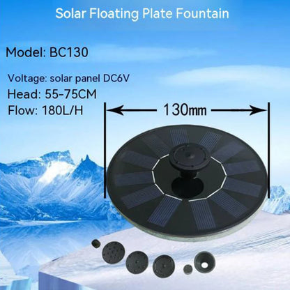 16cm Solar Fountain  Bird  Water Fountain