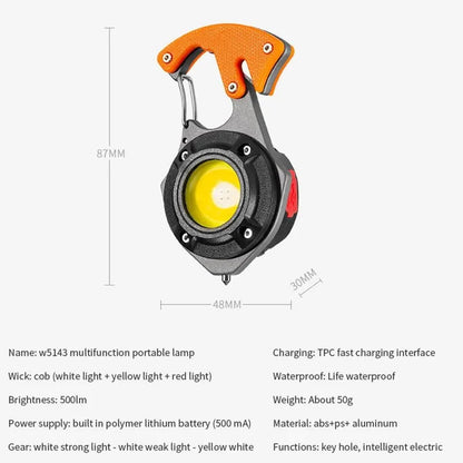 Multifunctional Portable Flashlight