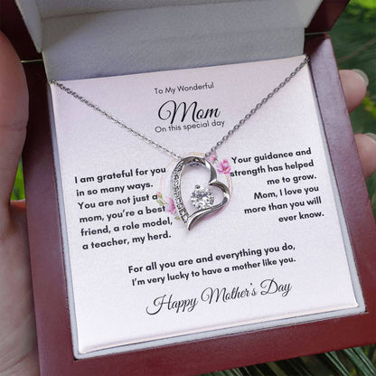 Gift For Mom I Forever Love Necklace I Mother's Day Gift