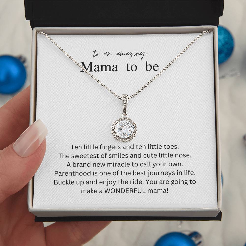 Gift For Mom To Be I  Eternal Hope Necklace