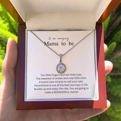 Gift For Mom To Be I  Eternal Hope Necklace