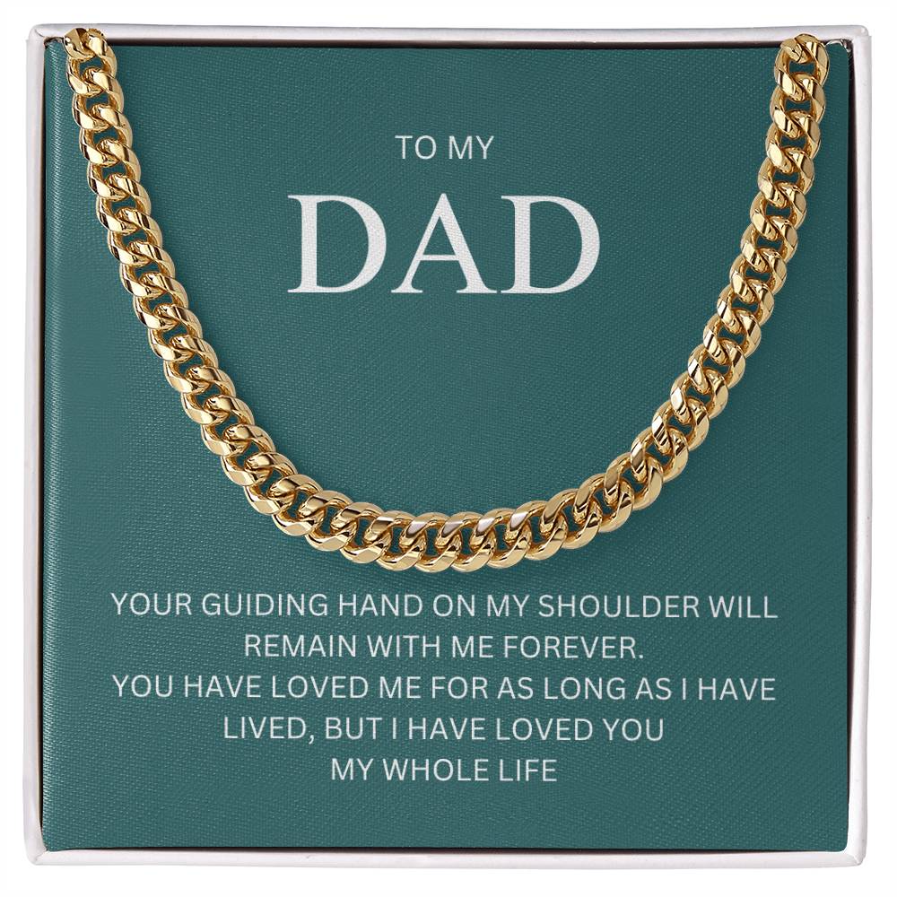 For Dad Gift | Cuban Link Necklace