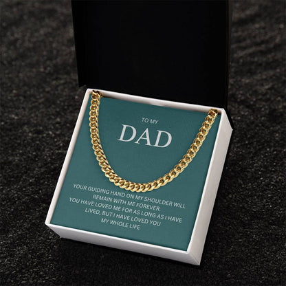 For Dad Gift | Cuban Link Necklace