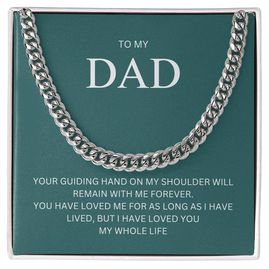 For Dad Gift | Cuban Link Necklace