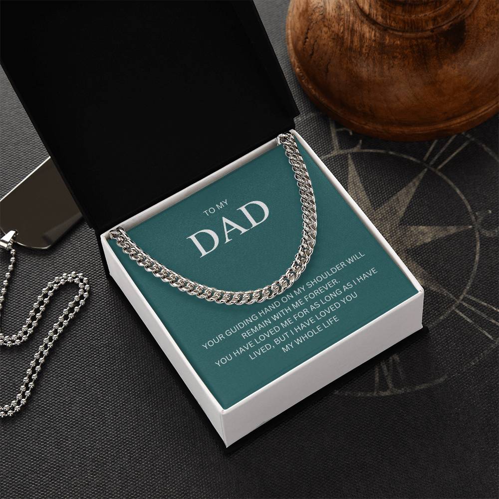 For Dad Gift | Cuban Link Necklace