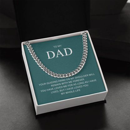 For Dad Gift | Cuban Link Necklace