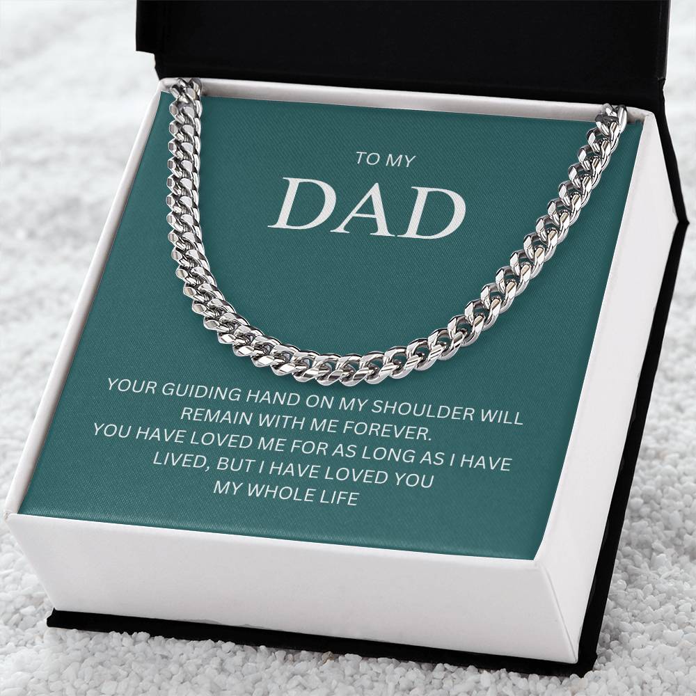 For Dad Gift | Cuban Link Necklace