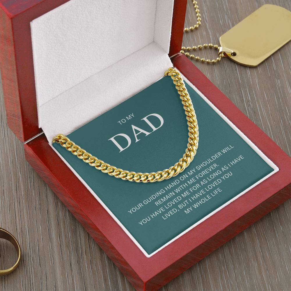 For Dad Gift | Cuban Link Necklace