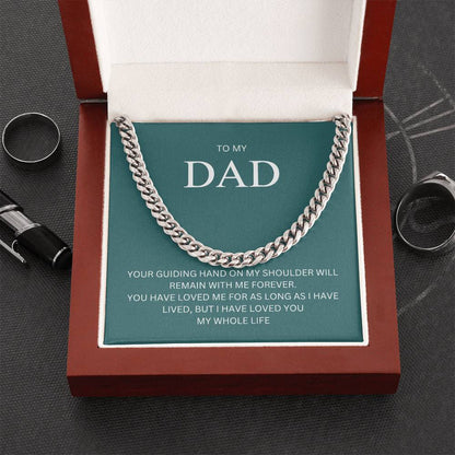 For Dad Gift | Cuban Link Necklace