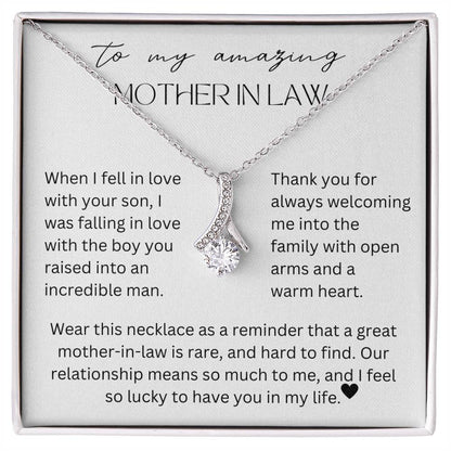 To My Mother-In-Law I Alluring Necklace